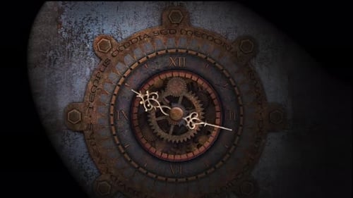 Antike Wanduhr