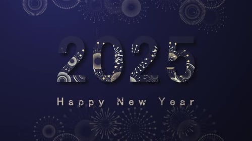 Happy New Year Abstract background.