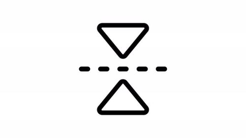 flip line icon animation