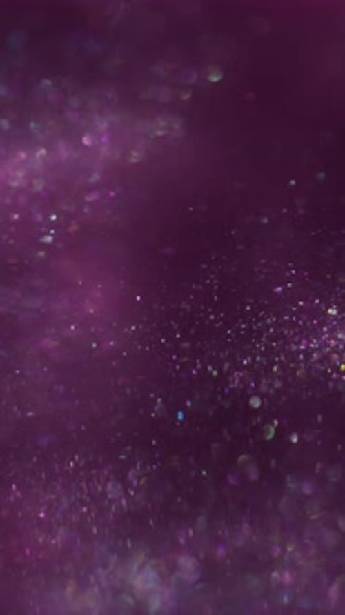 Iridescent Sparkling Glitter Background with Bokeh Effect