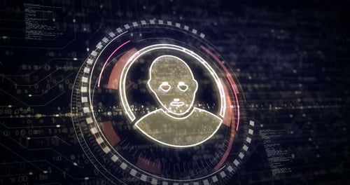 Social media chat and artificial intelligence symbol digital concept