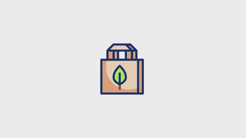 Eco Bag Animated Icon