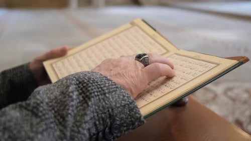 Arabic Quran on Holder