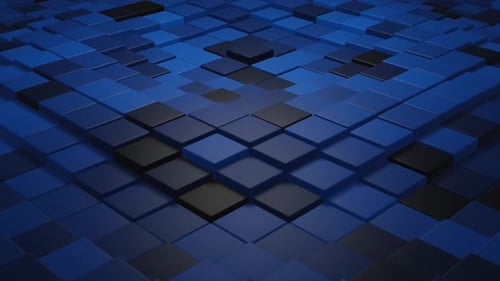 Cubes Wave Loop Hintergrund