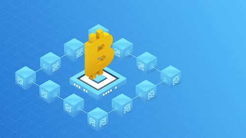 Bitcoin Blockchain Technology Cryptocurrency Network Digital Finance