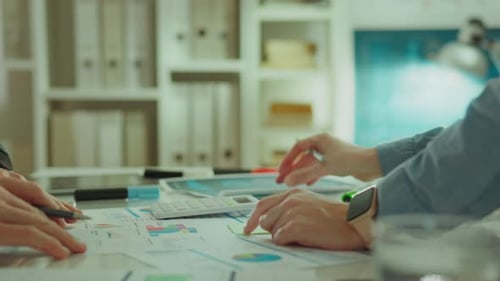 General perspective. Modern planning methods are applied in an innovative creative office, where