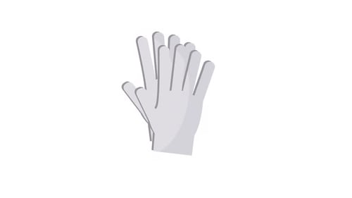 Flat Design Animated Hand Gesture for Applause