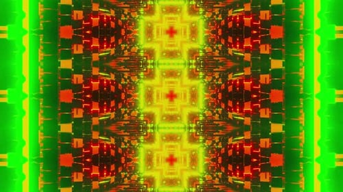 Animated Abstract Tunnel Loop