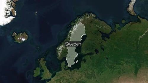 Sweden Explore & Identify: Zoom-In Country Maps