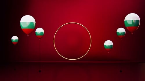 Ballons nationaux en Bulgarie et étape du produit