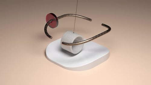 3D Loop Satisfying Plates Animation