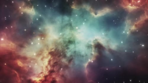 A Beautiful Nebula in Very Distant Space