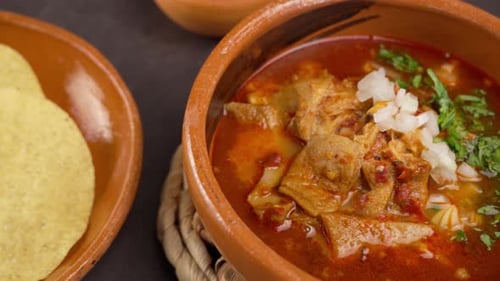 Mole De Panza, Menudo Or Mondongo, Close Up
