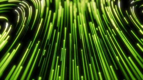 Digital green lines background