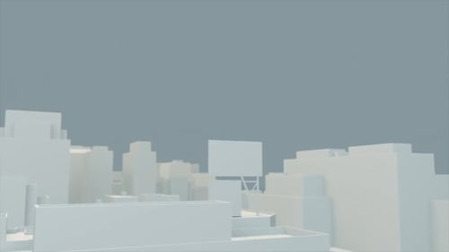 Digitally generated emerging city