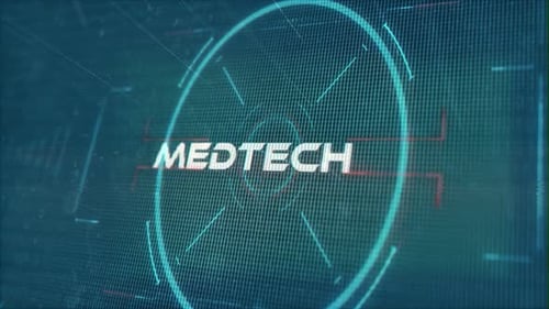 Futuristic HUD Target Scan Text Reveal