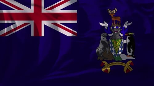South Georgia And The South Sandwich Islands Flag Loop