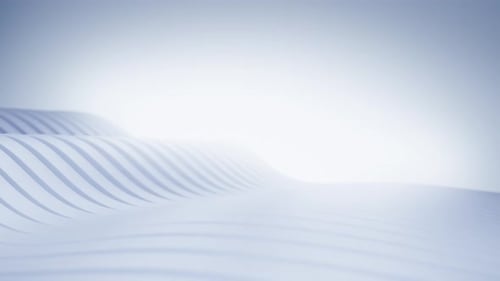 White Background Stripe Curve Wave