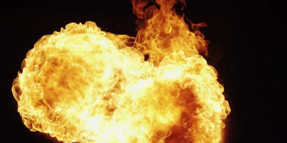 Fire Explosion for Dynamic Visual Effects, Elements Motion Graphics ft ...