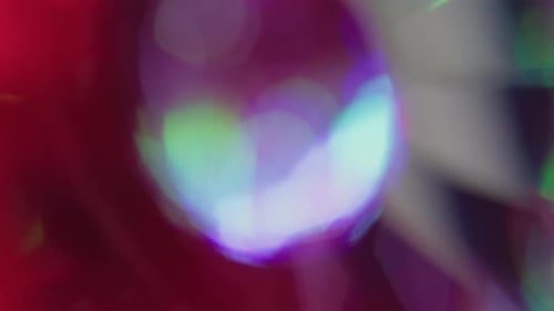 Abstract Light Leaks and Bokeh Effects Background