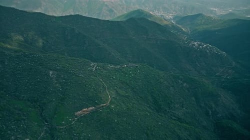 view from the top of the mountain