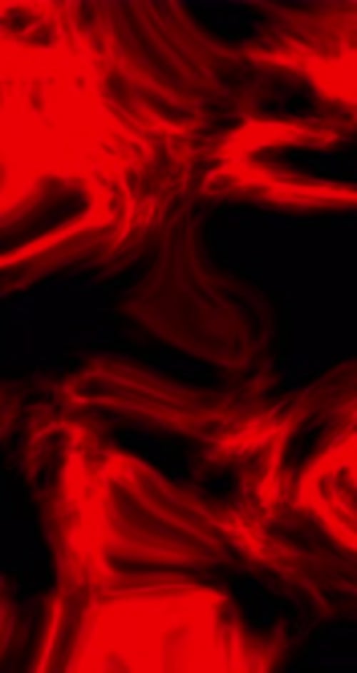 Glowing Red Abstract Fluid Vertical Reveal Background