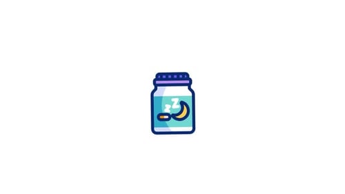 Sleeping Pills Animated Icon
