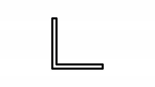 stock market line icon animation