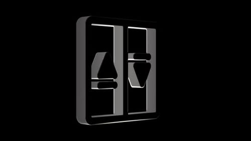 Up And Down Arrows Transparent Icon