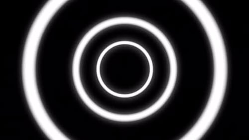 Geometric Figures Motion Graphics On Alpha Channel