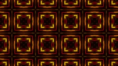 Modernes Kaleidoskop VJ Loop