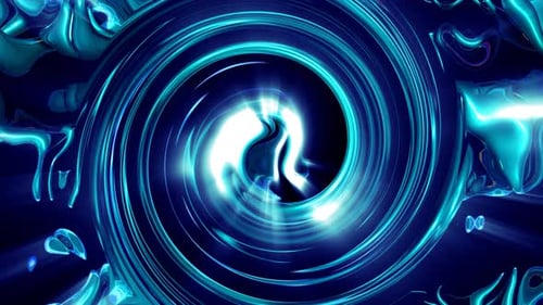 Abstract shiny vortex spiral motion liquid background