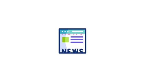 News Animated Icon