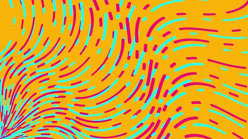 Animated Abstract Lines Background in Dynamic Style