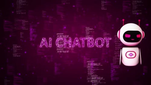 Intelligence artificielle, concept d'interface de chatbot, technologie de chat textuel, chatbot