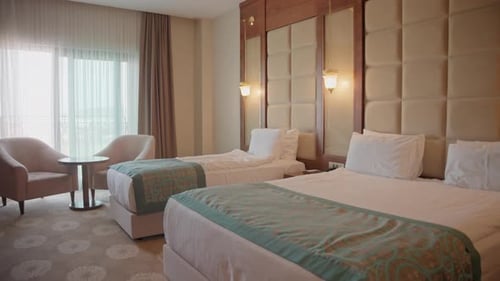 Habitación de hotel 4k