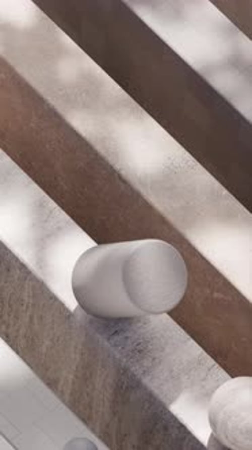 Looping Cilynder 3D Satisfying Animation