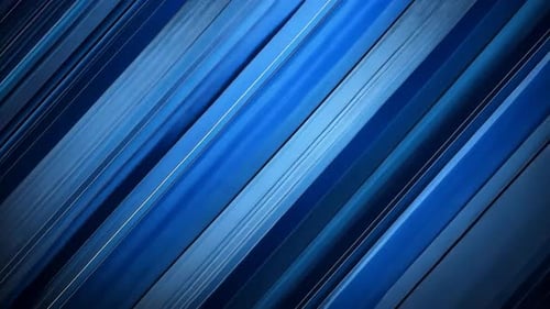 Diagonal Blue Stripes