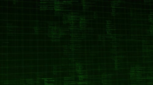 3D Big Data Machine Learning Algorithms Analysis Technology Binary Code Network Data Flood Modern