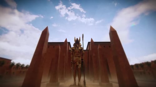 Altägyptischer Anubis