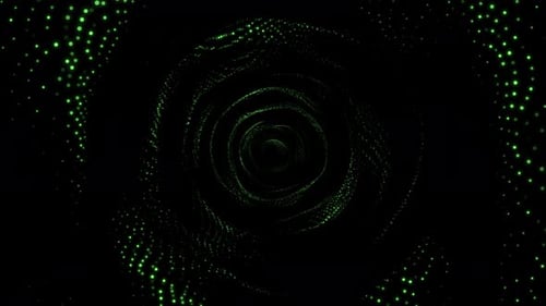 Green Digital Dots