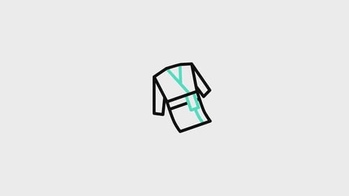 Bathrobe Animated Icon
