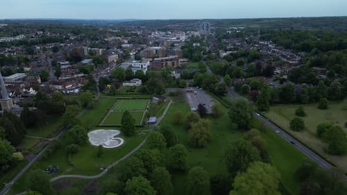 Aerial Of United Kingdom