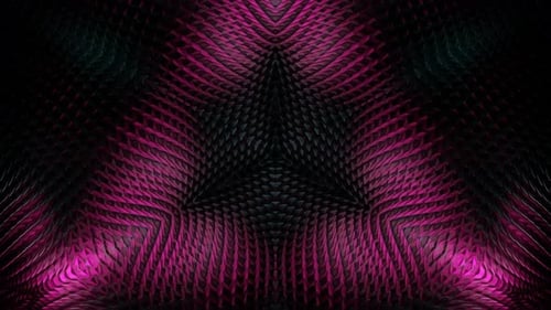 Vibrant Pink and Teal Geometric Neon Pattern Background