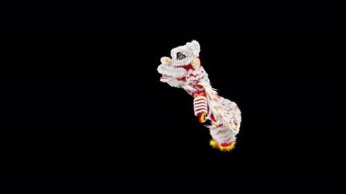 101 Snake Hip Hop Lion Dancing Chinese New Year 4K