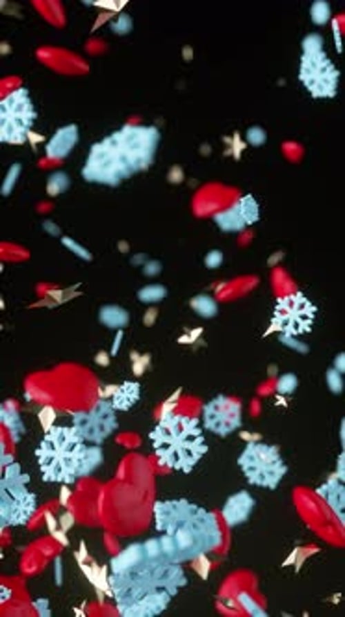 Vertical Christmas Background