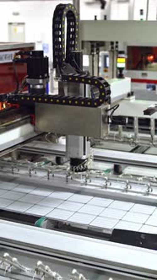 Automated Machine Working in Factory