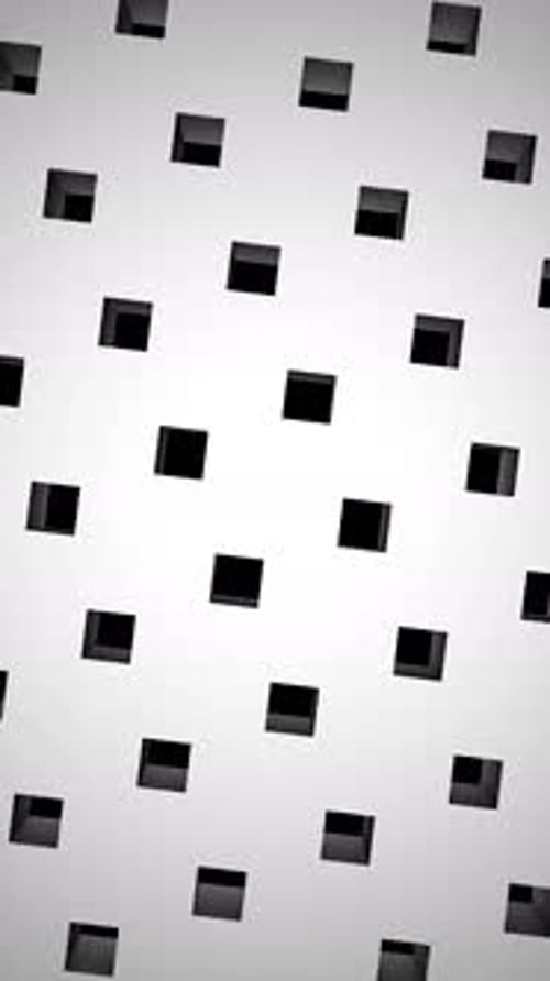 Abstract Geometric Square Grid Animated Background