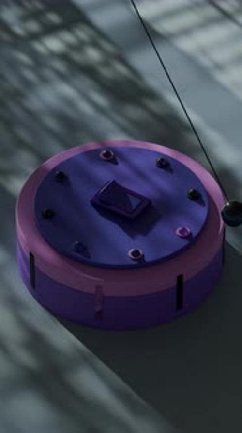 Swinging Pendulum Triggering Scene Changes