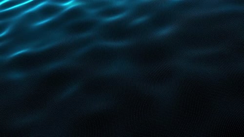 Onda de partículas dinámica digital, flujo de datos, antecedentes abstractos de tecnología cibernética